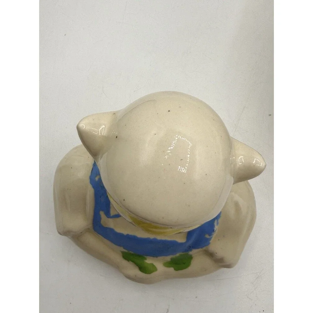 Vintage Dutch Girl Cookie Jar 1950s : Hand Painted American Pottery Company ?